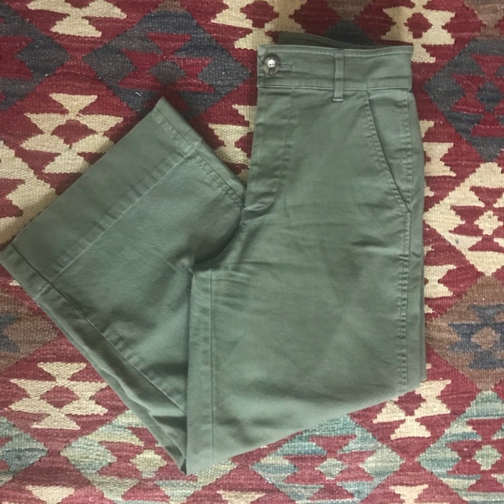Madewell Wide Leg Crop Pant
